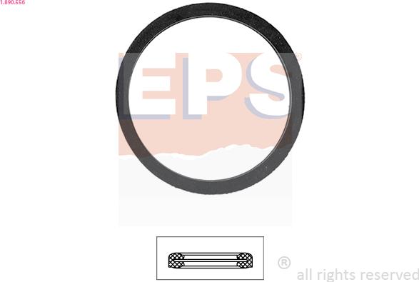 EPS 1.890.556 - Gasket, thermostat car-mod.net