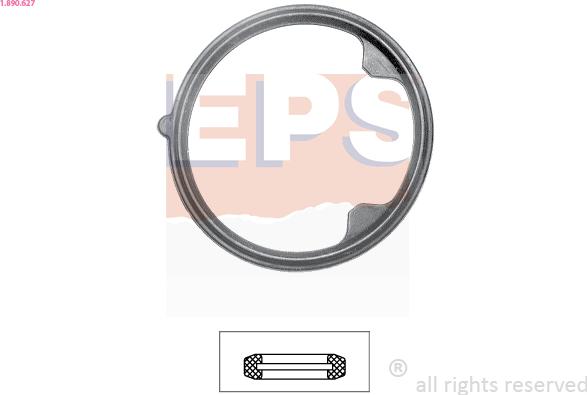 EPS 1.890.627 - Gasket, thermostat car-mod.net