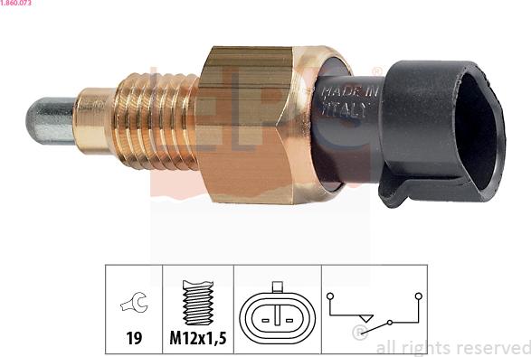 EPS 1.860.073 - Reverse light Switch car-mod.net