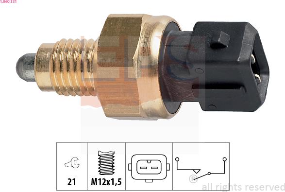 EPS 1.860.131 - Reverse light Switch car-mod.net