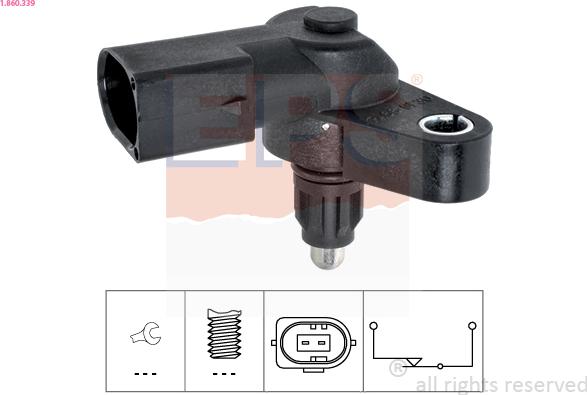 EPS 1.860.339 - Reverse light Switch car-mod.net