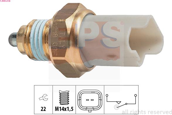 EPS 1.860.218 - Reverse light Switch car-mod.net