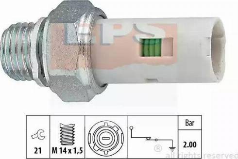 EPS 1.800.084 - Sender Unit, oil pressure car-mod.net