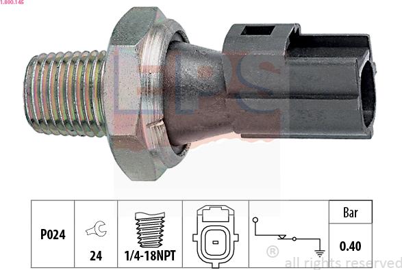 EPS 1.800.145 - Sender Unit, oil pressure car-mod.net