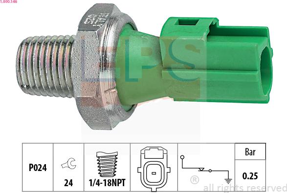 EPS 1.800.146 - Sender Unit, oil pressure car-mod.net
