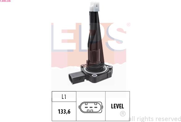 EPS 1.800.245 - Sensor, engine oil level car-mod.net