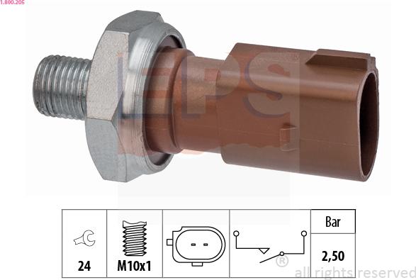 EPS 1.800.205 - Sender Unit, oil pressure car-mod.net