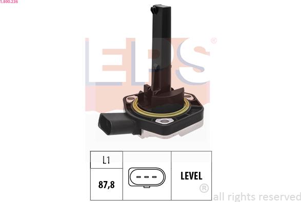 EPS 1.800.236 - Sensor, engine oil level car-mod.net