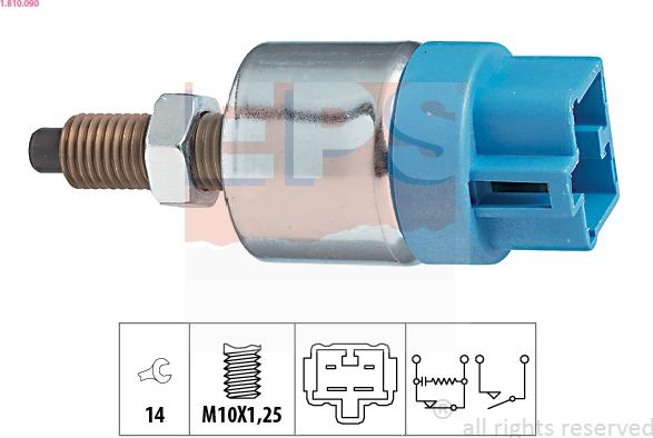 EPS 1.810.090 - Brake Light Switch / Clutch car-mod.net