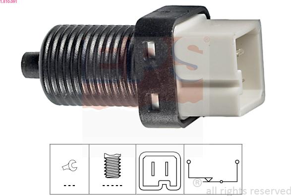 EPS 1.810.091 - Brake Light Switch / Clutch car-mod.net