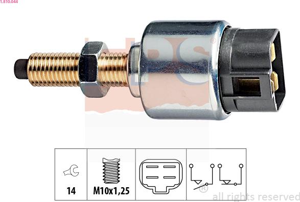 EPS 1.810.044 - Brake Light Switch / Clutch car-mod.net