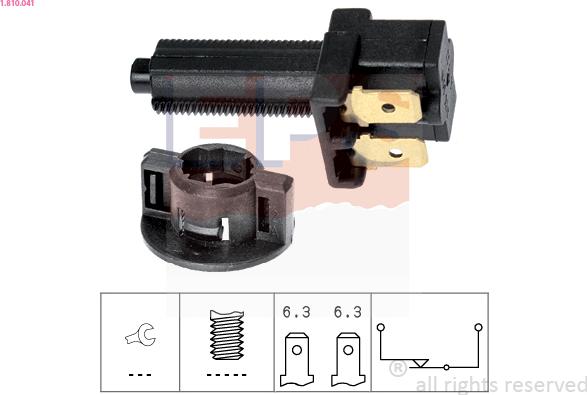 EPS 1.810.041 - Brake Light Switch / Clutch car-mod.net