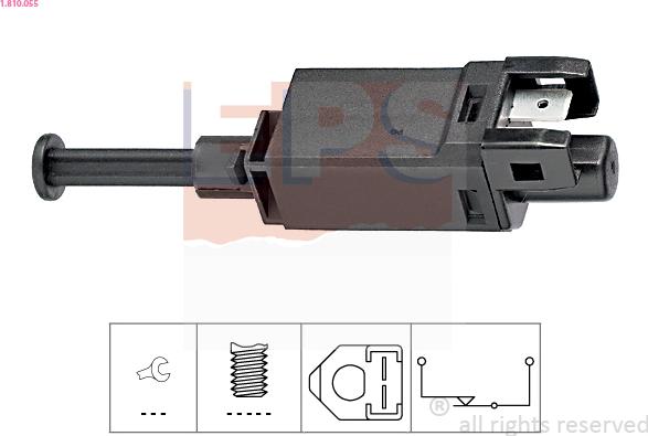 EPS 1.810.055 - Brake Light Switch / Clutch car-mod.net