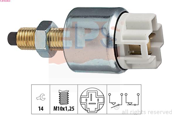 EPS 1.810.053 - Brake Light Switch / Clutch car-mod.net