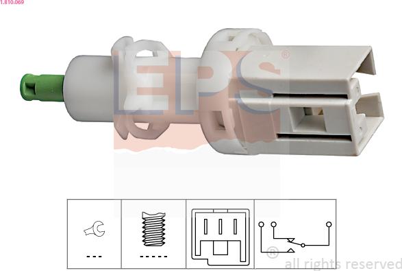 EPS 1.810.069 - Brake Light Switch / Clutch car-mod.net