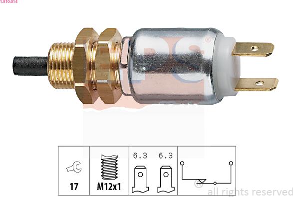 EPS 1.810.014 - Brake Light Switch / Clutch car-mod.net
