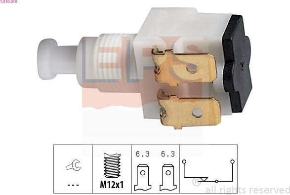 EPS 1.810.010 - Brake Light Switch / Clutch car-mod.net