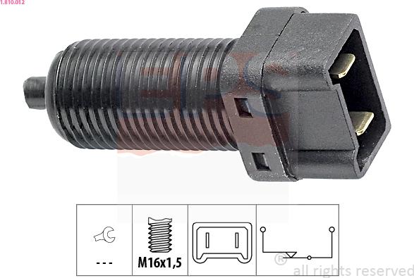EPS 1.810.012 - Brake Light Switch / Clutch car-mod.net