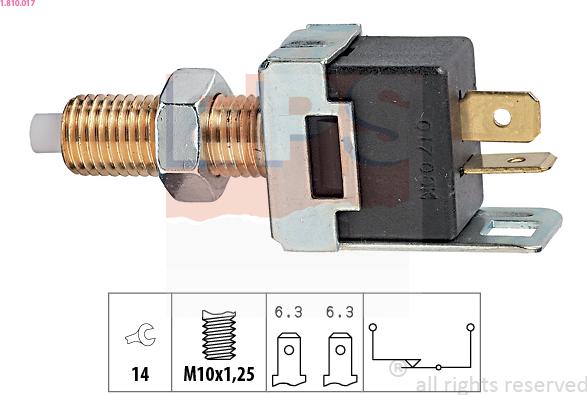 EPS 1.810.017 - Brake Light Switch / Clutch car-mod.net