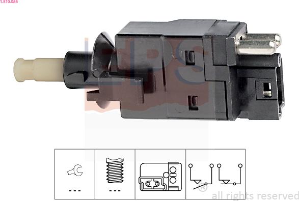 EPS 1.810.088 - Brake Light Switch / Clutch car-mod.net