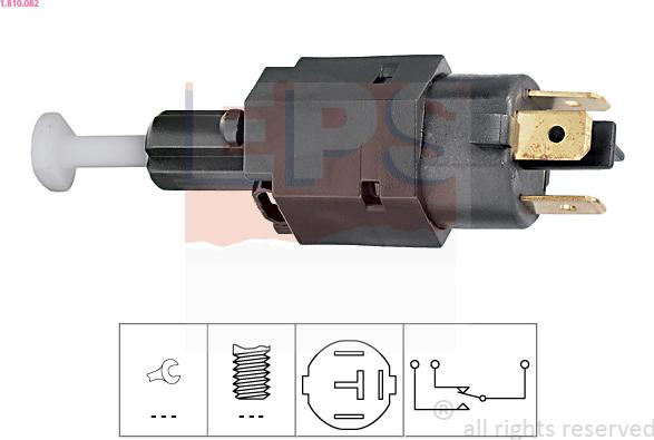 EPS 1.810.082 - Brake Light Switch / Clutch car-mod.net
