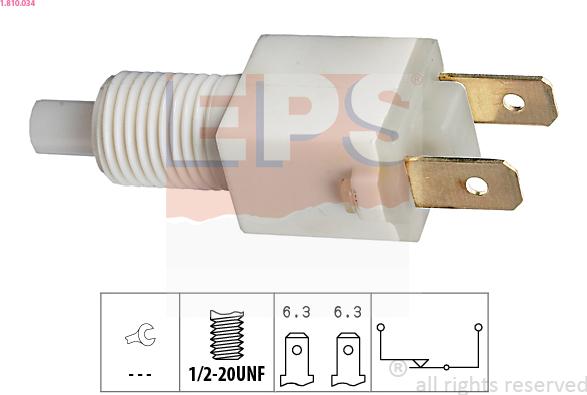 EPS 1.810.034 - Brake Light Switch / Clutch car-mod.net