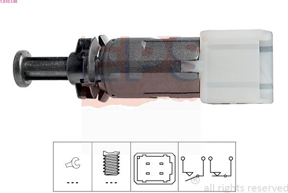 EPS 1.810.149 - Brake Light Switch / Clutch car-mod.net