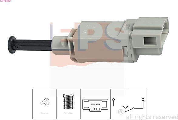 EPS 1.810.152 - Switch, clutch control (cruise control) car-mod.net