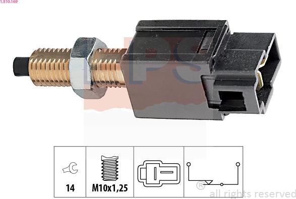 EPS 1.810.169 - Brake Light Switch / Clutch car-mod.net