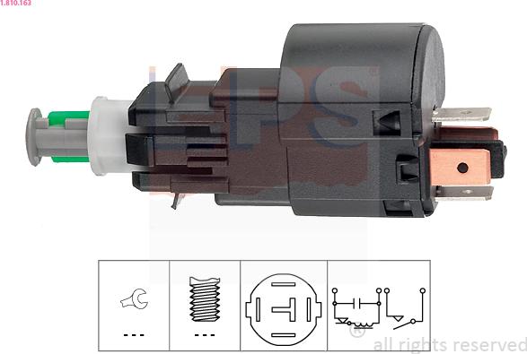 EPS 1.810.163 - Brake Light Switch / Clutch car-mod.net