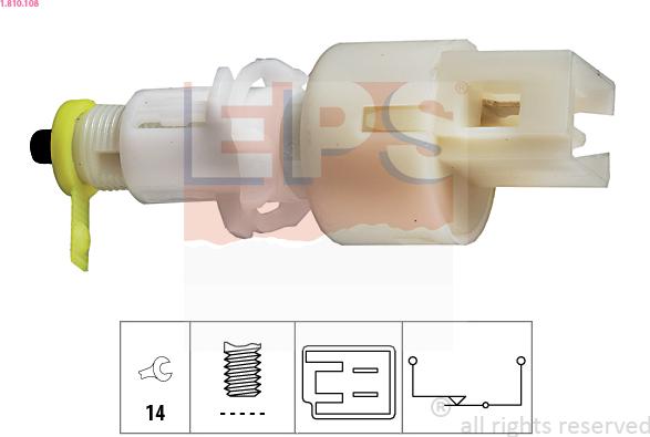 EPS 1.810.108 - Brake Light Switch / Clutch car-mod.net