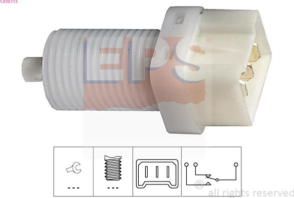 EPS 1.810.113 - Brake Light Switch / Clutch car-mod.net