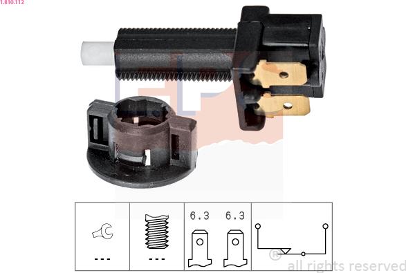 EPS 1.810.112 - Brake Light Switch / Clutch car-mod.net