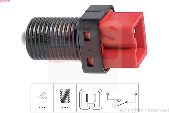 EPS 1.810.187 - Brake Light Switch / Clutch car-mod.net