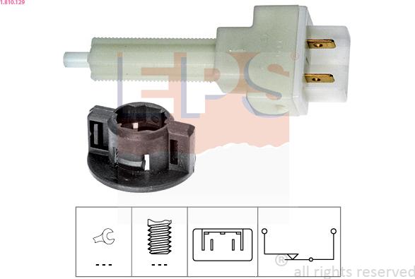 EPS 1.810.129 - Brake Light Switch / Clutch car-mod.net
