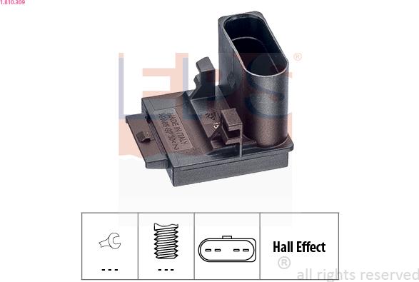 EPS 1.810.309 - Switch, clutch control (cruise control) car-mod.net