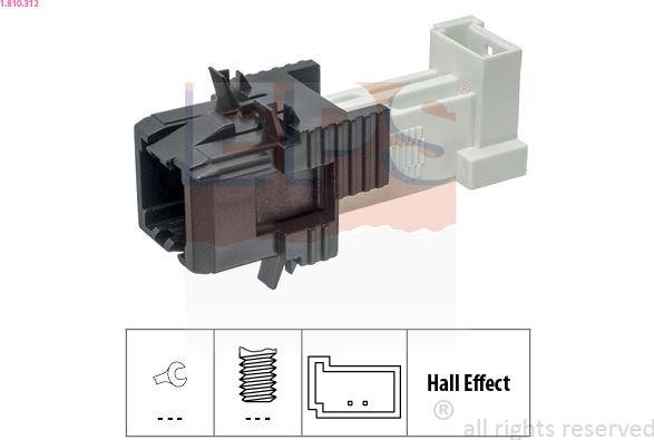 EPS 1.810.312 - Brake Light Switch / Clutch car-mod.net
