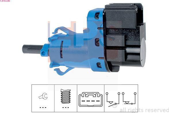 EPS 1.810.245 - Brake Light Switch / Clutch car-mod.net