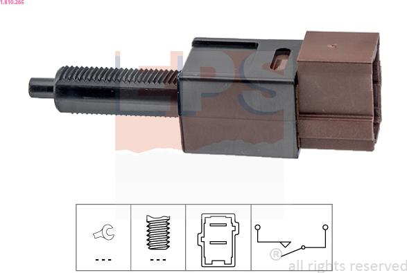 EPS 1.810.265 - Brake Light Switch / Clutch car-mod.net