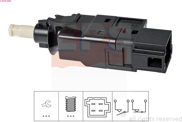 EPS 1.810.260 - Brake Light Switch / Clutch car-mod.net