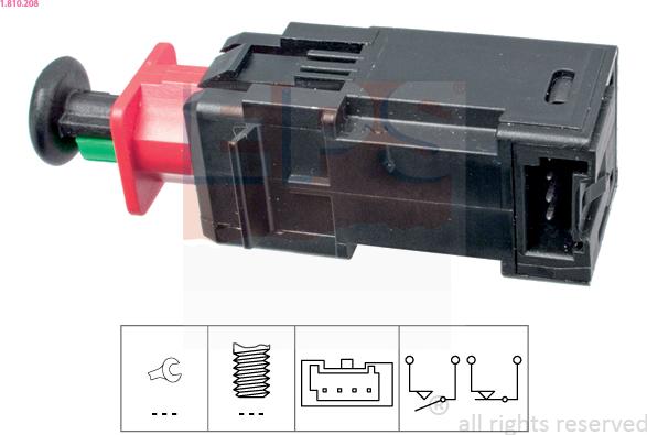 EPS 1.810.208 - Brake Light Switch / Clutch car-mod.net