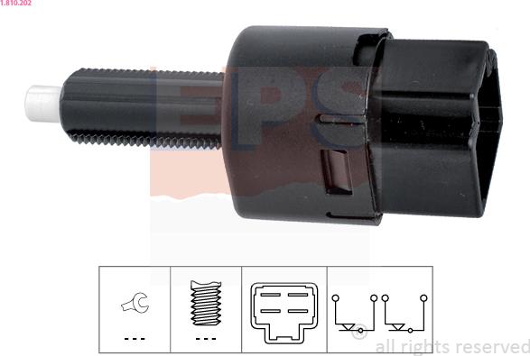 EPS 1.810.202 - Brake Light Switch / Clutch car-mod.net
