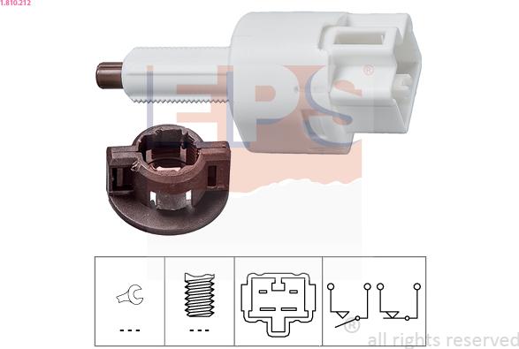 EPS 1.810.212 - Brake Light Switch / Clutch car-mod.net