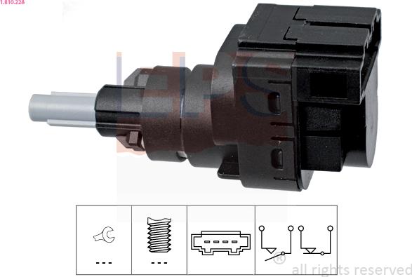 EPS 1.810.228 - Brake Light Switch / Clutch car-mod.net