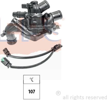 EPS 1.880.964 - Coolant thermostat / housing car-mod.net
