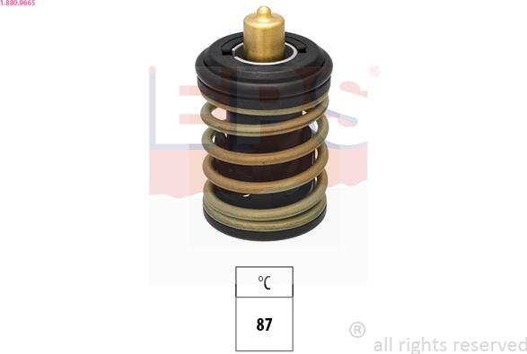 EPS 1.880.966S - Coolant thermostat / housing car-mod.net