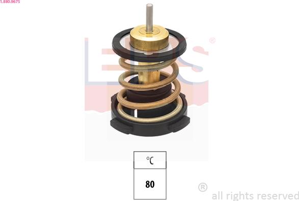 EPS 1.880.967S - Coolant thermostat / housing car-mod.net