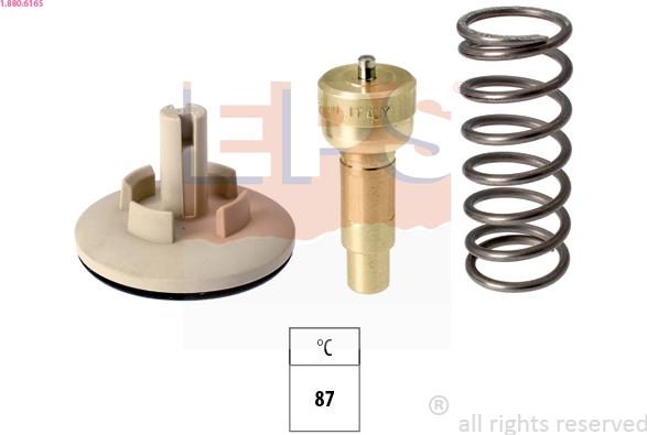 EPS 1.880.616S - Coolant thermostat / housing car-mod.net