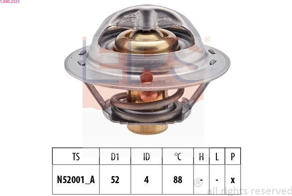 EPS 1.880.232S - Coolant thermostat / housing car-mod.net