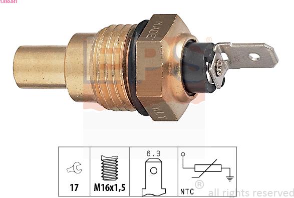 EPS 1.830.041 - Coolant temperature Sensor car-mod.net